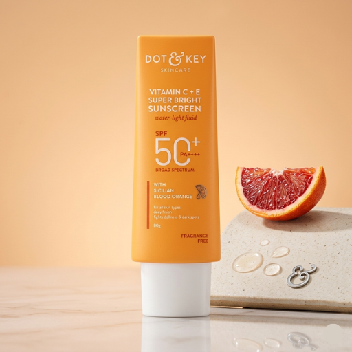 Dot and Key Vitamin C plus E Super Bright Sunscreen SPF 50+ (80gm)
