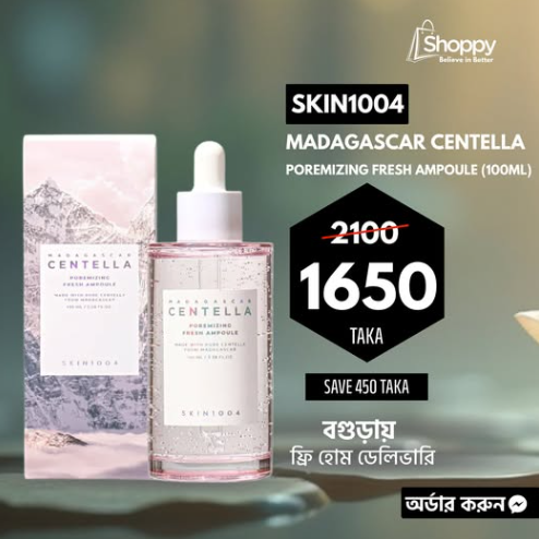 Skin1004 Madagascar Centella Poremizing Fresh Ampoule (100ml)
